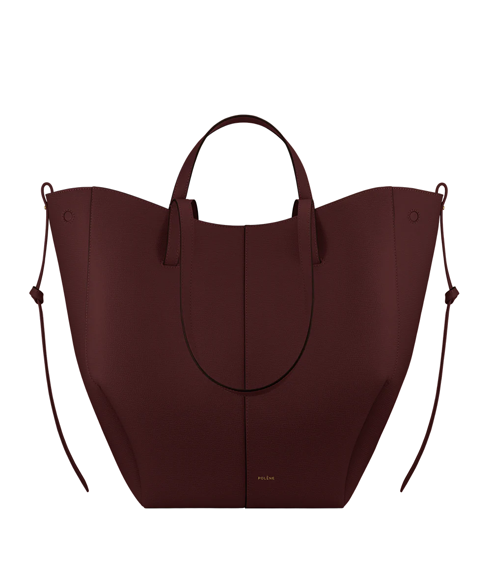 Cyme Tote - Textured Black Cherry