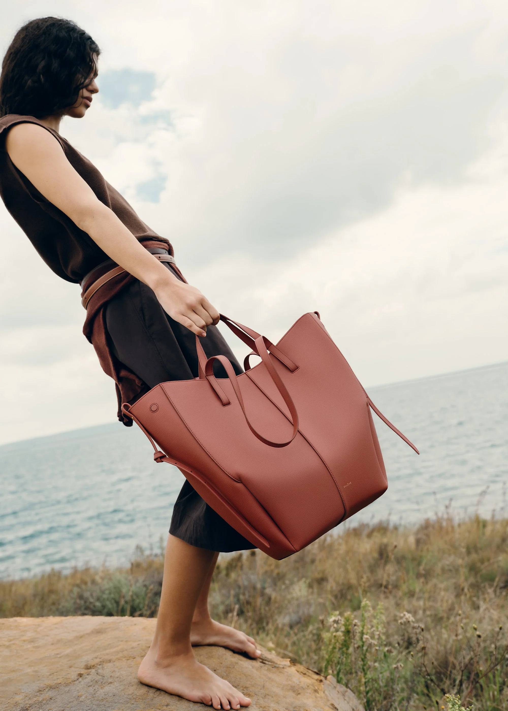 Cyme Tote - Textured Terracotta - Image 4