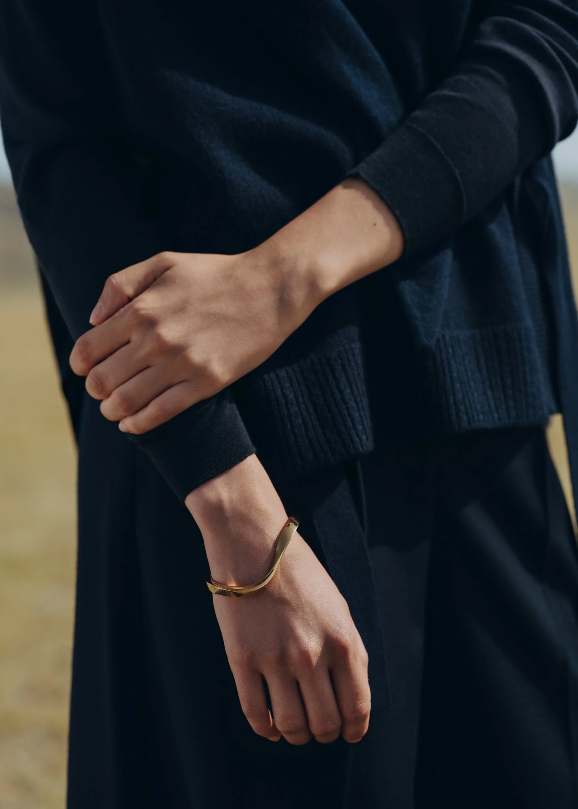 Éole Bangle - 24 carat gold-gilded edition - Image 3