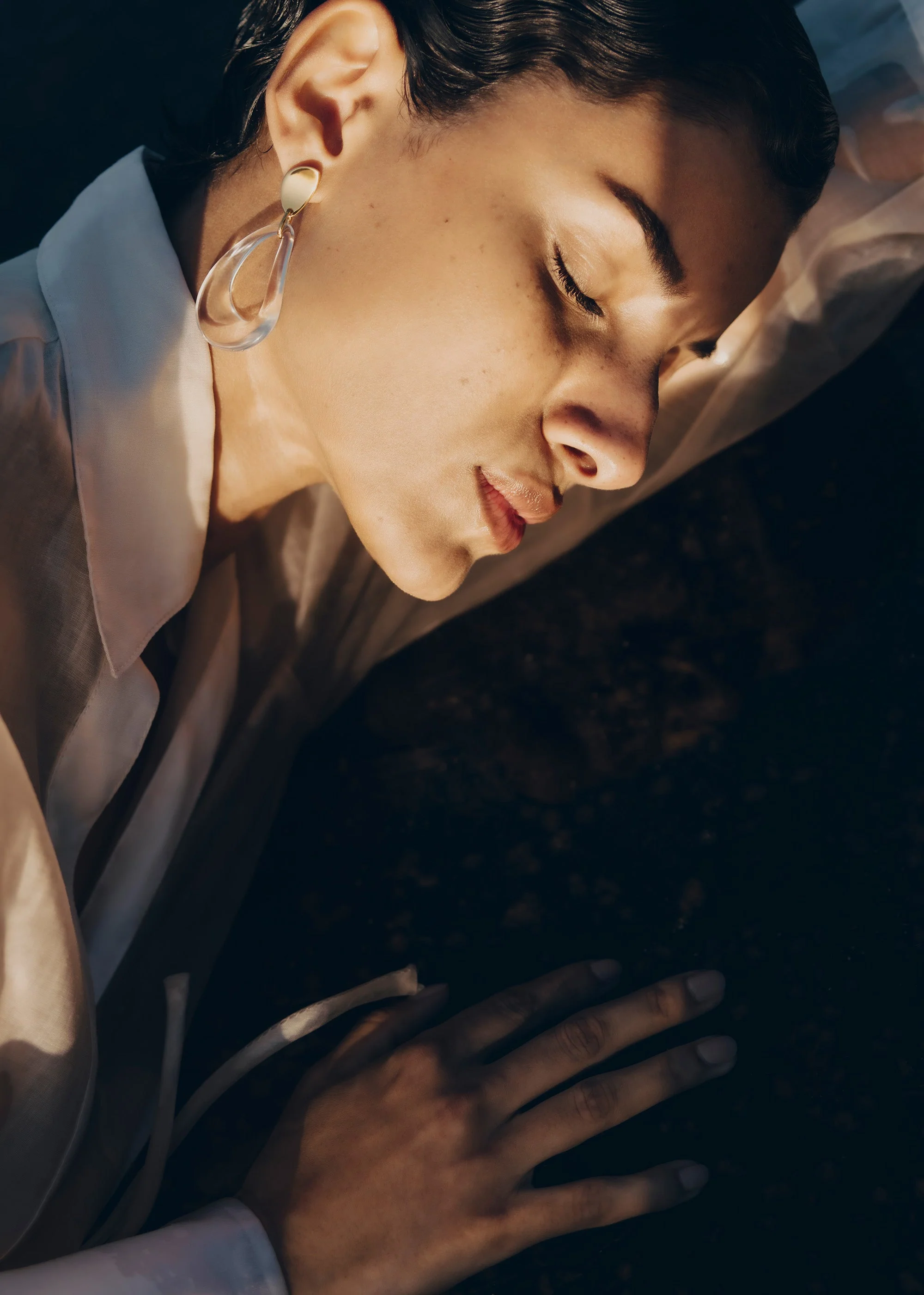 Naé Drop Earrings - Glass - Image 3